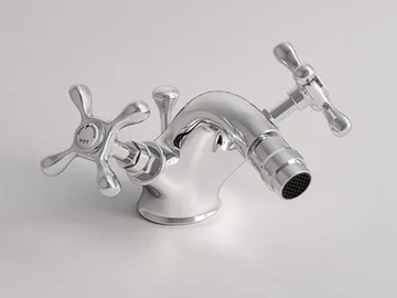 JAMES - Countertop 1 hole bidet tap with automatic pop-up waste by Park Avenue - view 2